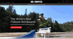 Desktop Screenshot of dbskimboards.com